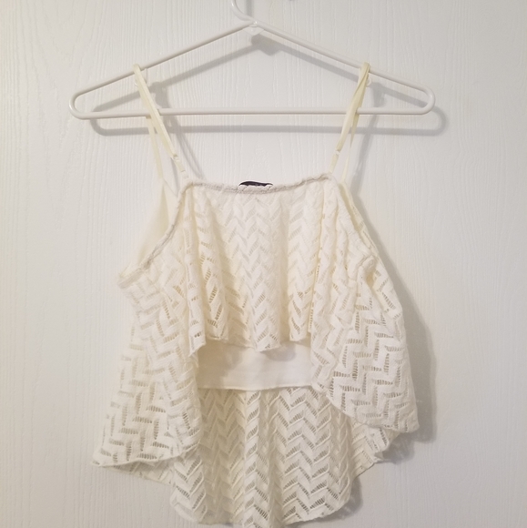 crop top, large, cream - Picture 3 of 5